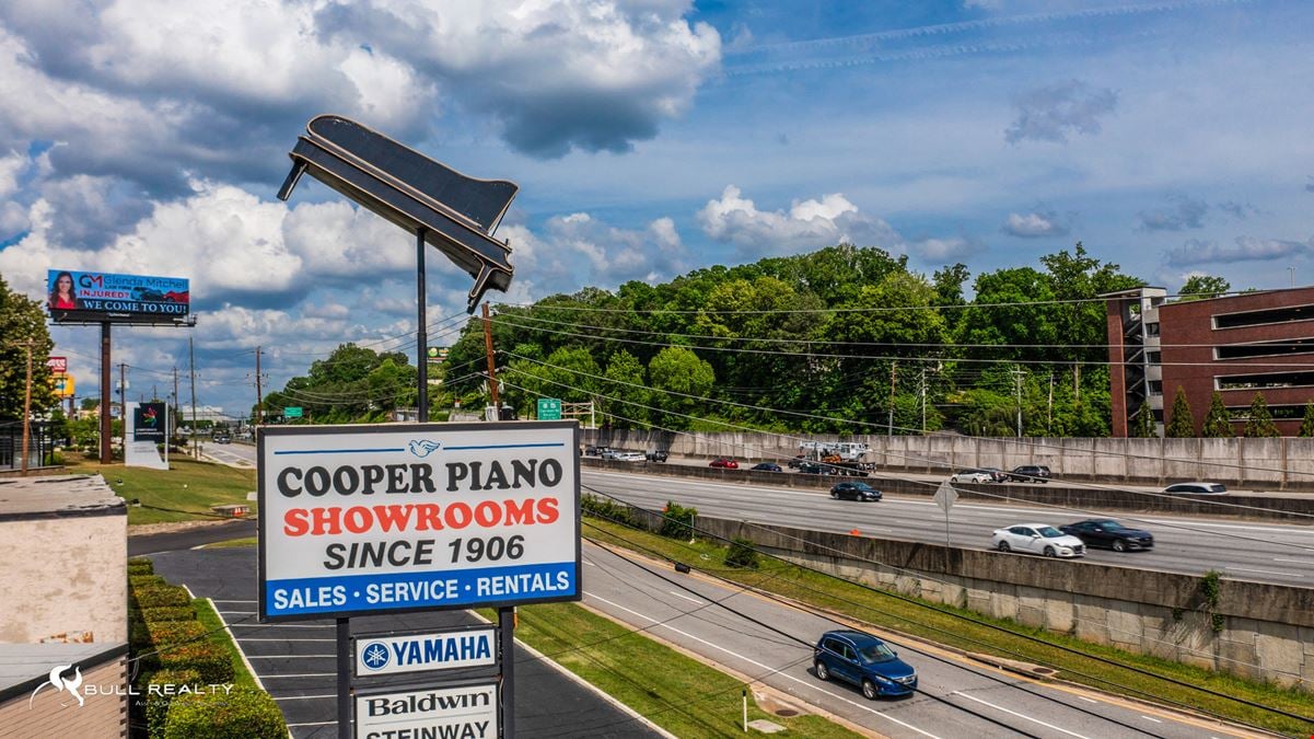 Showroom Building with I-85 Visibility | Brookhaven, GA | ±9,600 SF