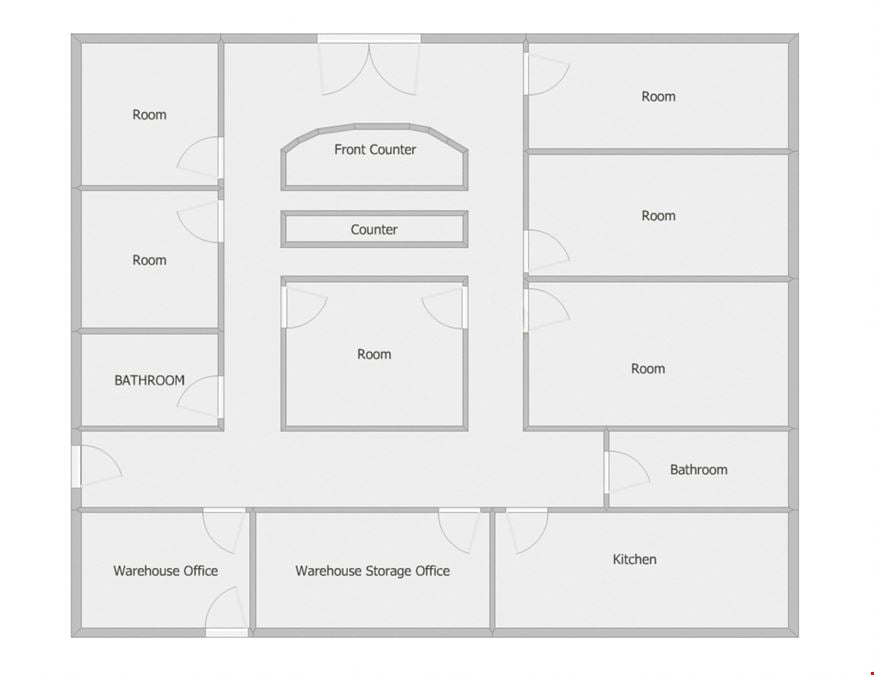 Freestanding Warehouse Building