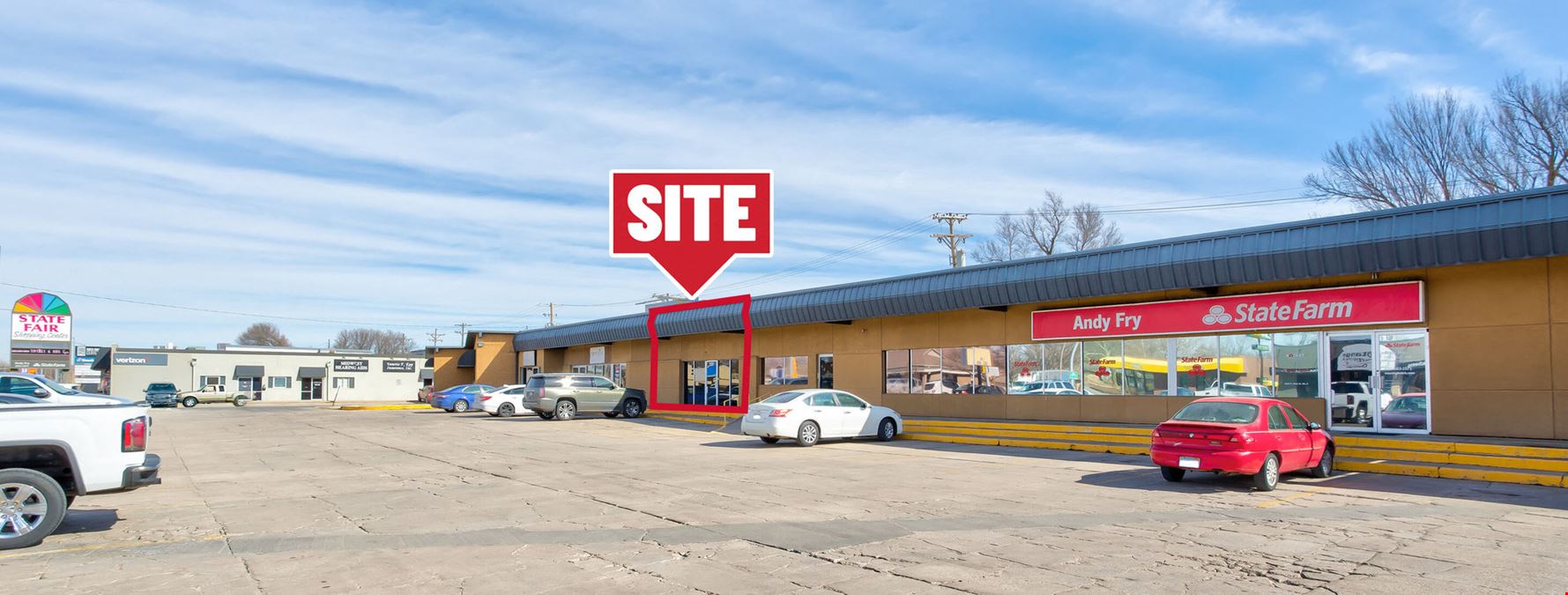 STATE FAIR SHOPPING CENTER OFFICE OR RETAIL SPACE FOR LEASE