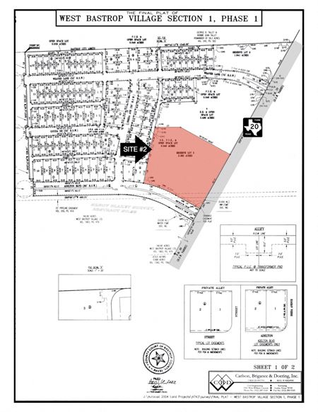 Preview of Land space for Sale at NW corner of Adelton Blvd and FM 20
