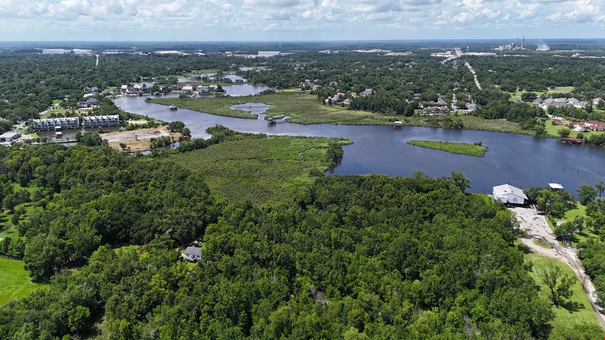 RARE WATERFRONT DEVELOPMENT TRACT ON BAYOU BENARD