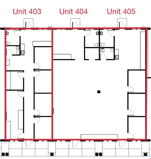 14201 Park Center Dr, Units 403, 404 & 405