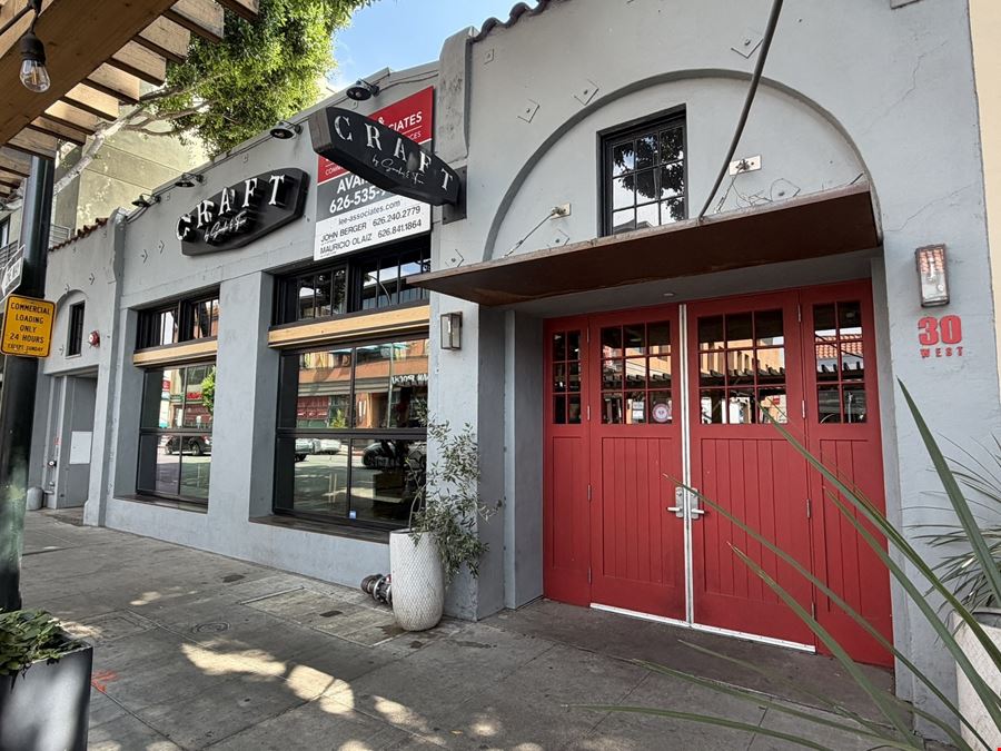 Old Pasadena Retail/Restaurant