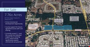 7.76± Acres | SR 54 &  Geiger Estates Dr. | Prime Commercial Development Opportunity