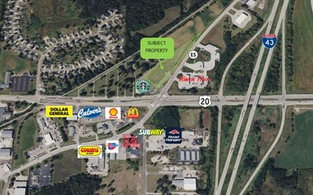 Preview of VacantLand space for Sale at I-43 Prime Commercial Development