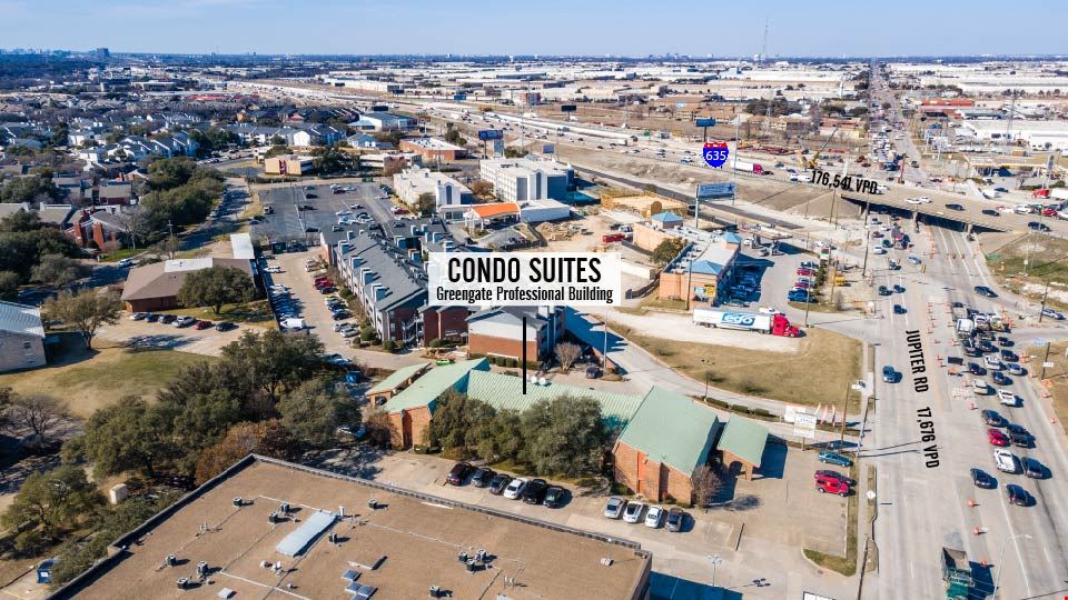 Condo Suite for Sale/Lease in Dallas 12989 Jupiter Road, Dallas, TX