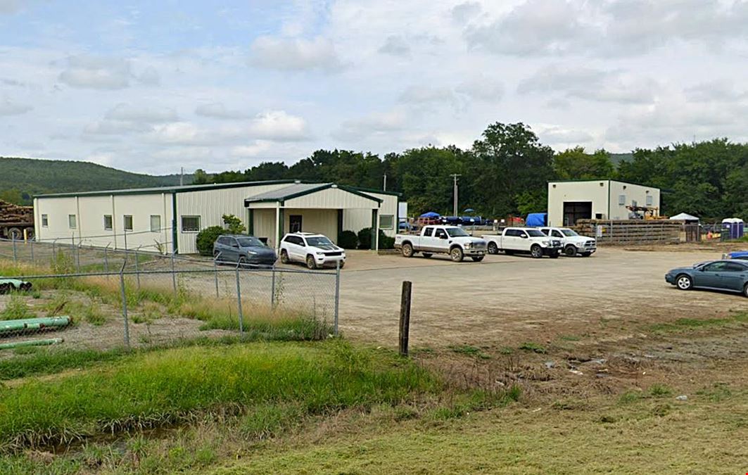 Field Office w/ 3-Acre Yard and Heavy Powered Shop