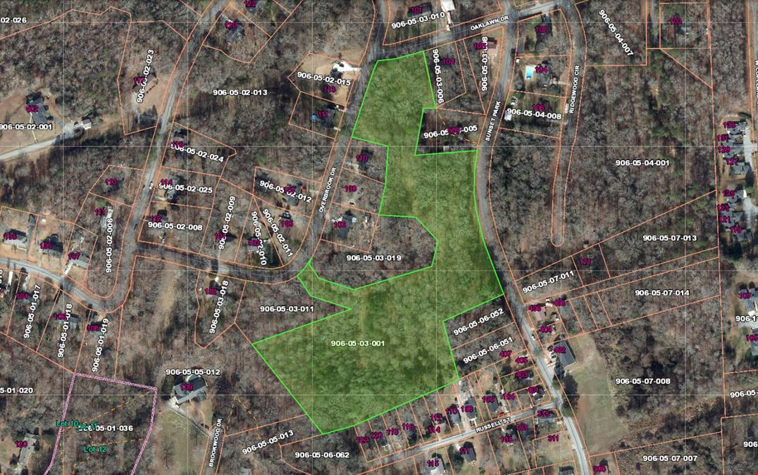 Overbrook Land Tracts - Laurens