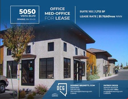 Preview of Office space for Rent at 5050 Vista Blvd