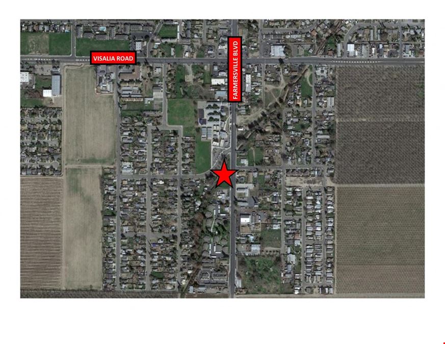 ±0.43 Acres of Vacant Commercial Land in Farmersville, CA