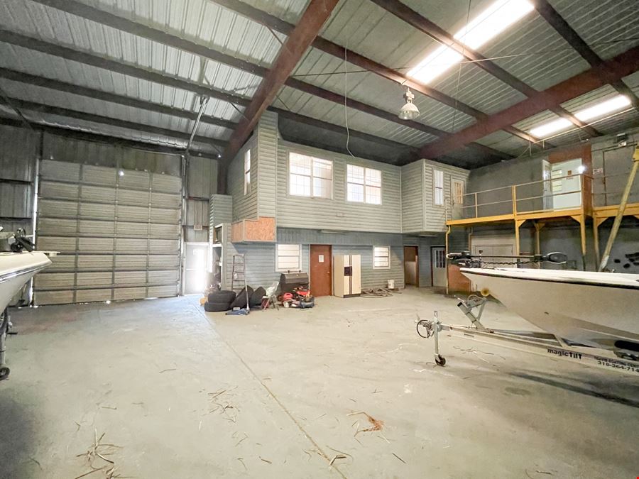 Dual Warehouses Near Hwy 90 with Surplus Land and Office