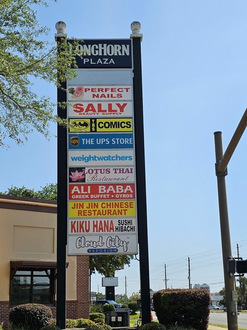 Longhorn Plaza - Retail Spaces for Lease