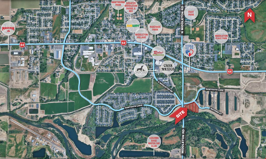 River Walk Ranch - Pads For Sale, Ground Lease, or Build to Suit
