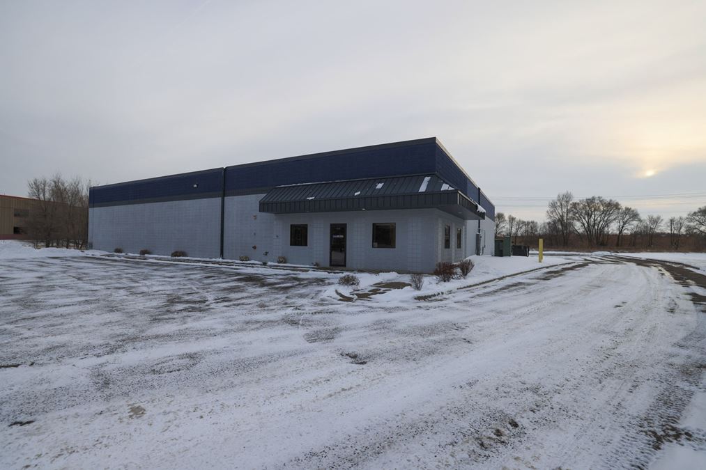 Anoka Industrial Building situated on 1.7 Acres with room for expansion or storage