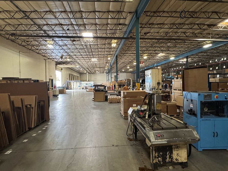 Turnkey Manufacturing Warehouse Available