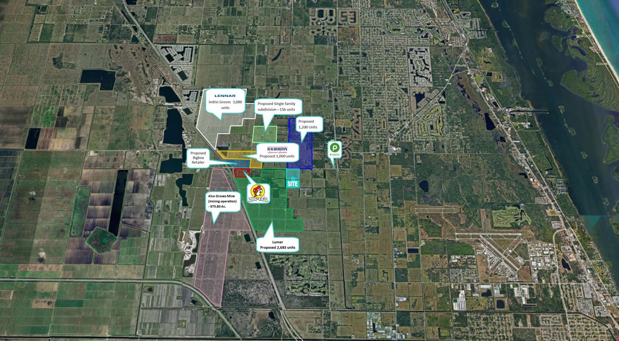 36+/- Acres Available | Fort Pierce, FL