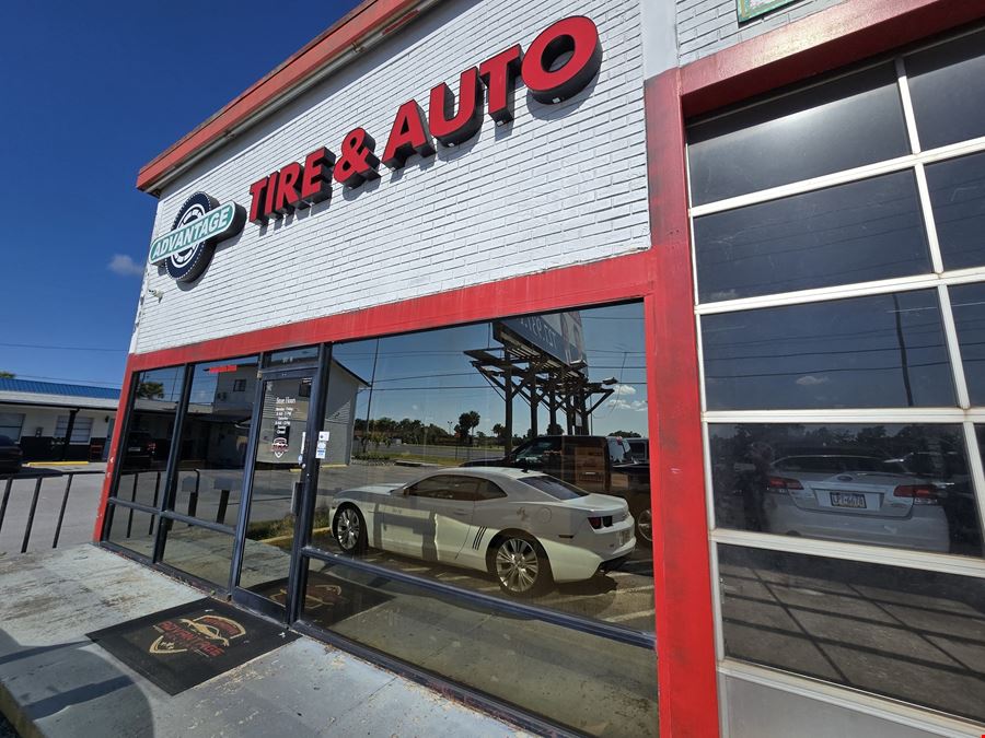 Turnkey Auto Repair Facility on US Hwy 19 | High Visibility & 7 Drive-In Bays