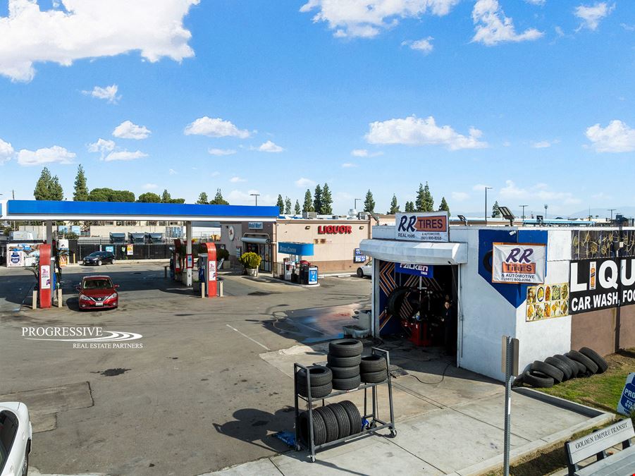 Gas Station, C-Store & Car Wash With Real Estate for Sale