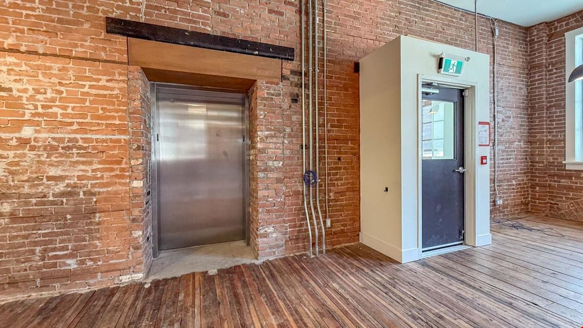 High profile commercial space available in the Old Cannery Building.