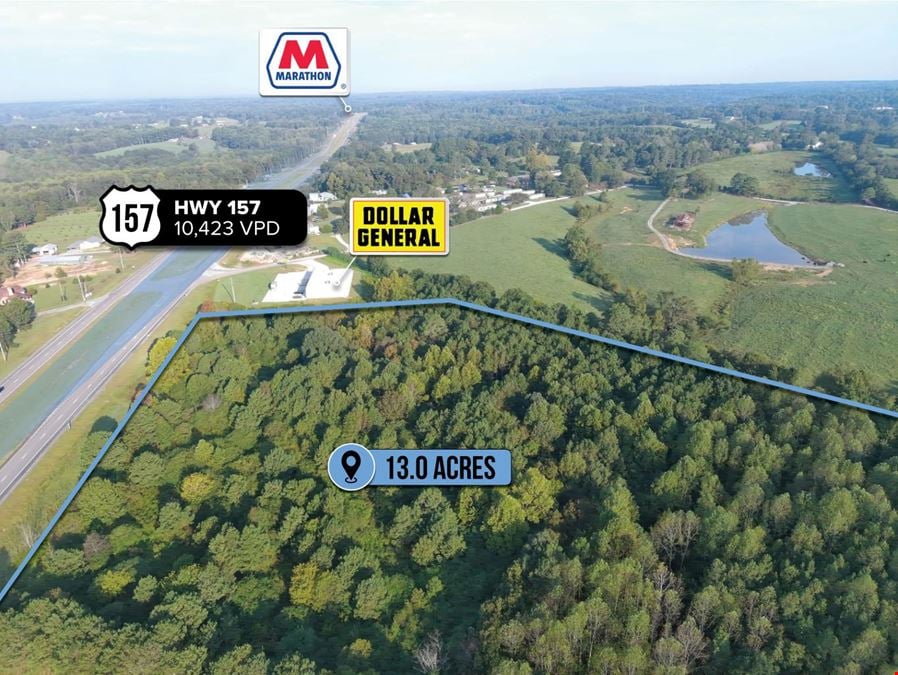 $1 Auction – 13 Acre Parcel | 10K VPD | Dollar General Adjacent | Vinemont, AL