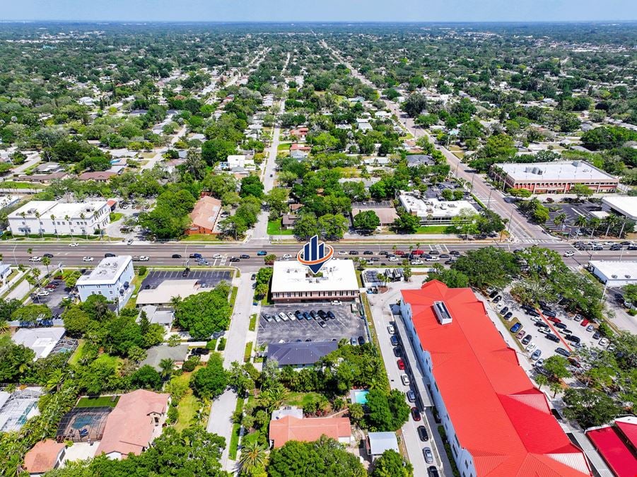 Sarasota Office Space on Tamiami Trail Near Hospital