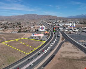 NWC of Highway 18 and Navajo Rd