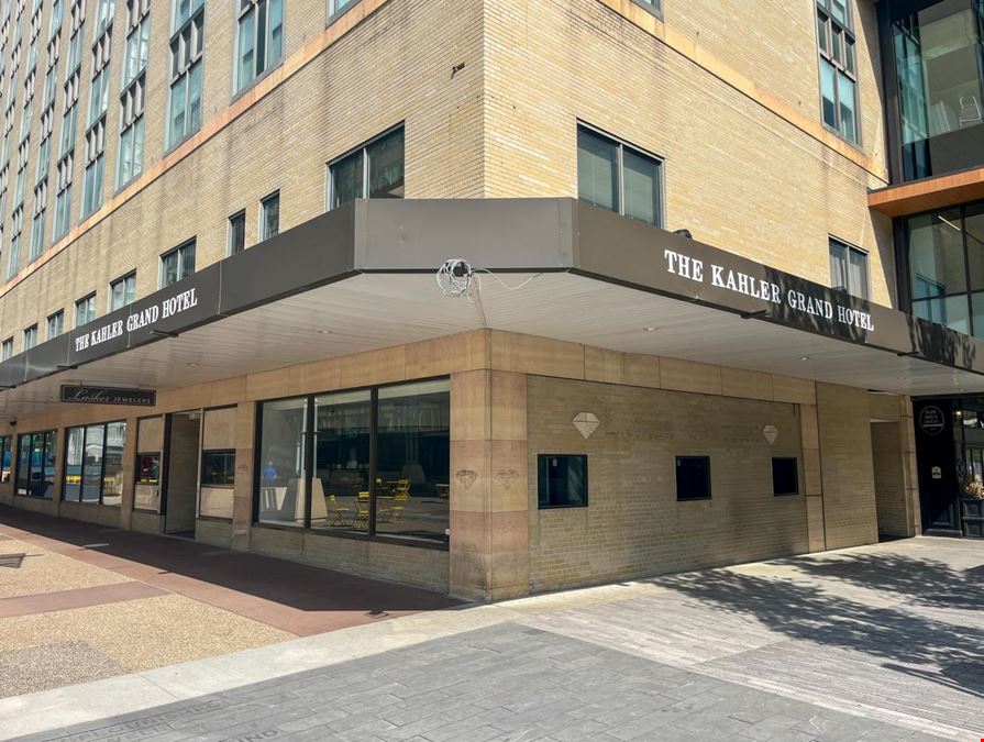 Iconic Retail Space in the Kahler Grand
