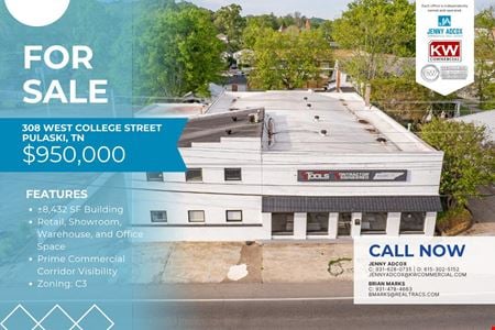 Preview of Industrial space for Sale at 308 West College Street