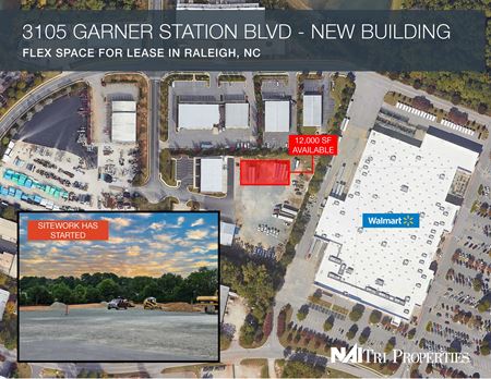 Preview of commercial space at 3105 Garner Station Boulevard