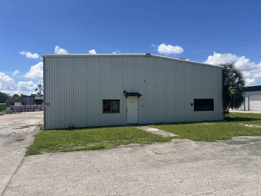 10,000 SF Warehouse on 1 AC For Lease