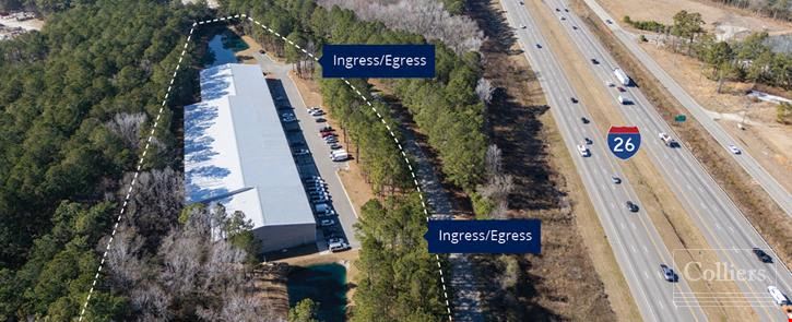 ±8,724 - 27,494 SF of Industrial Space Available for Lease with Immediate Access to I-26