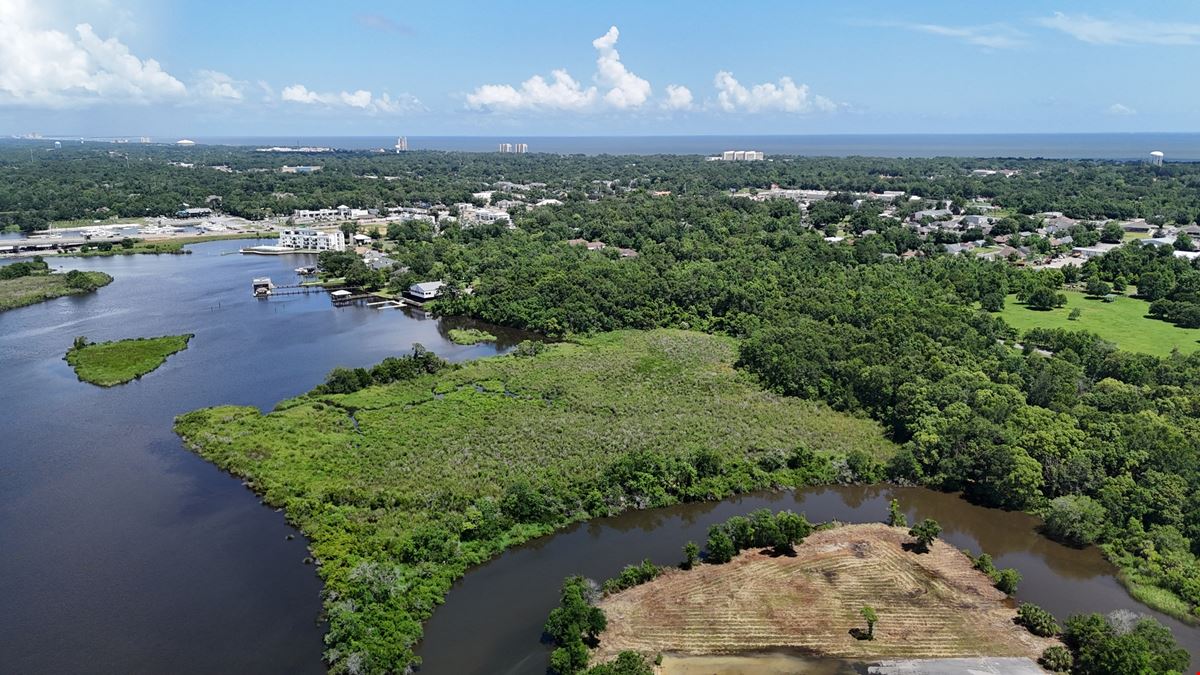 RARE WATERFRONT DEVELOPMENT TRACT ON BAYOU BENARD