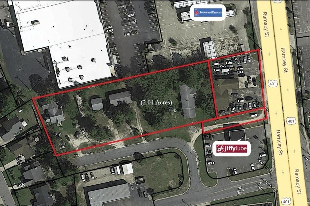 2 Acres Redevelopment Opportunity