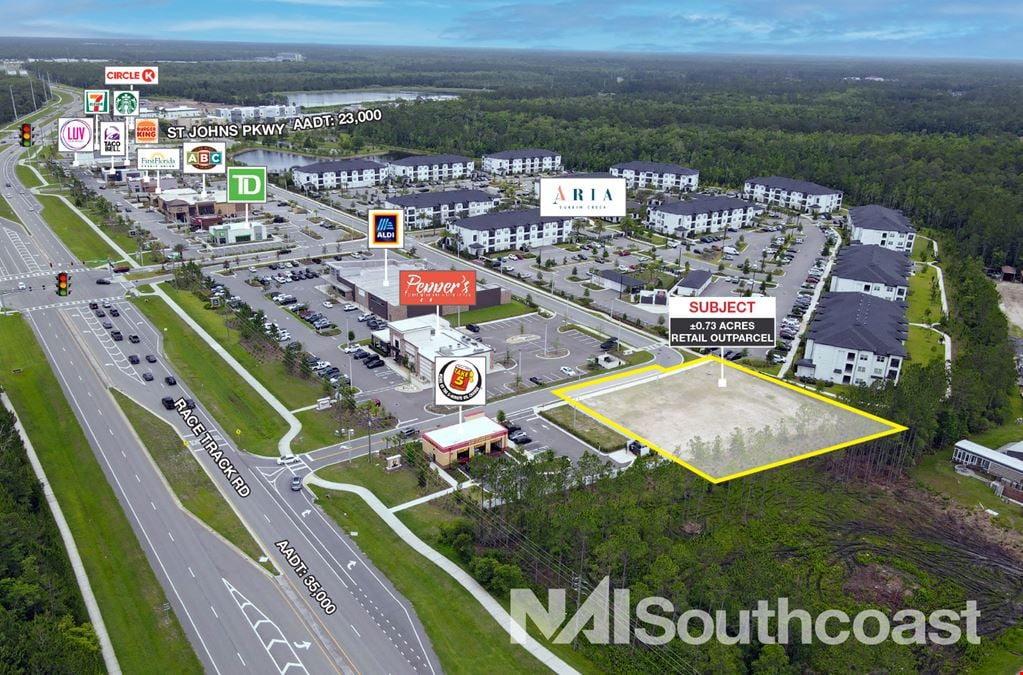±0.73 Acre Retail/Office Outparcel Opportunity