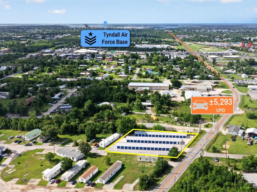 Gulf Coast Self Storage | Florida Panhandle Value-Add | 63 Drive-Up Units | 10% Population Growth