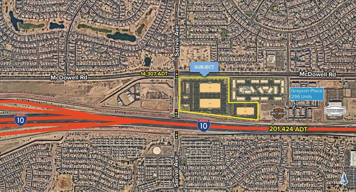 McDowell Rd & Sarival Ave