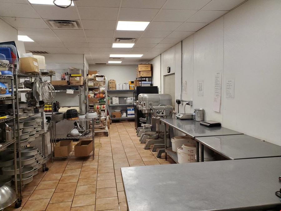 2 Unit Retail with Commercial Kitchen For Sale