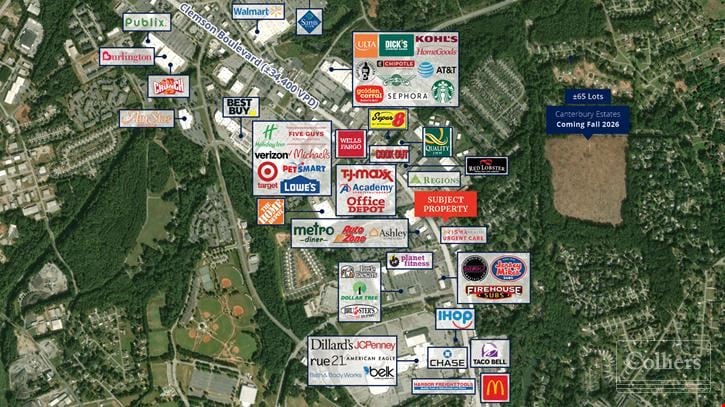 ±8,442-SF Restaurant Building Located on ±4.42 Acres