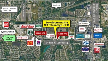 Preview of VacantLand space for Sale at NEC of US 30 and Pleasant Springs Lane
