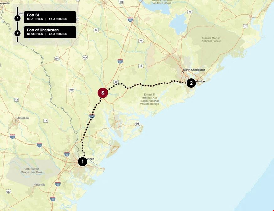 Multi-Phased 4.87 AC I-95 Corridor Centric - IOS - Intermodal - Multifamily - Medical - Development Site
