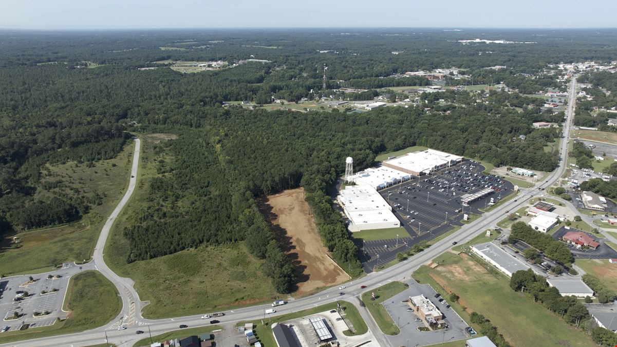 Retail/Medical Development Site Hartwell, GA