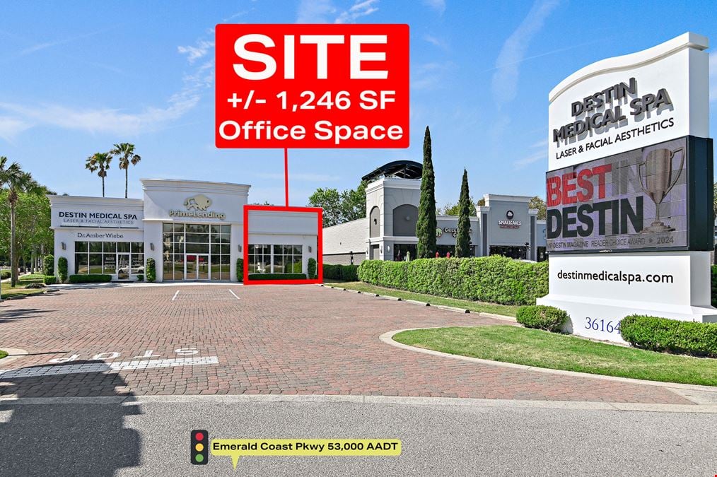 +/- 1,246 SF Office For Lease in Destin, FL