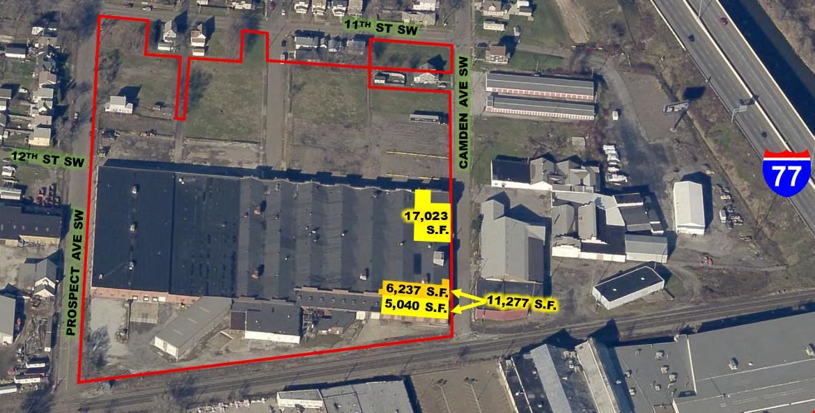 5,040 S.F. & 17,023 S.F. INDUSTRIAL SPACE FOR LEASE