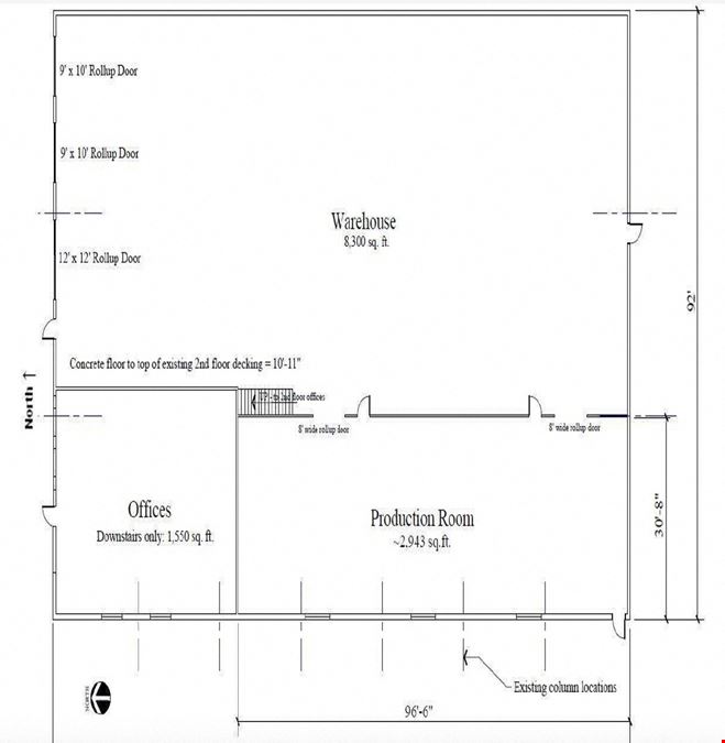 12,496 SF Office/Warehouse - Wallace Industrial Park