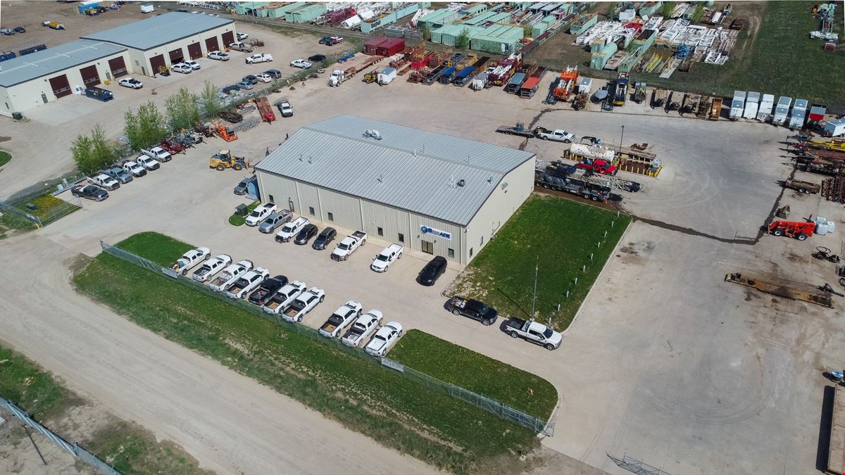 ±10,000 SF Shop | ±3.32 Acre Fenced Concrete Yard
