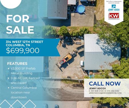 Preview of Industrial space for Sale at 314 West 12th Street