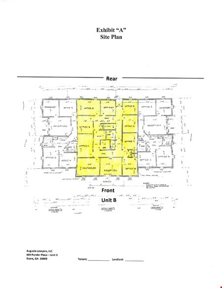 Preview of commercial space at 609 B Ponder Place Dr