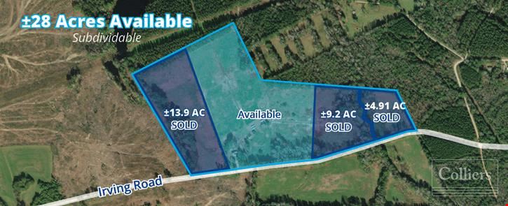 ±28 Acres of Subdividable Land for Sale | Ridge Spring, SC