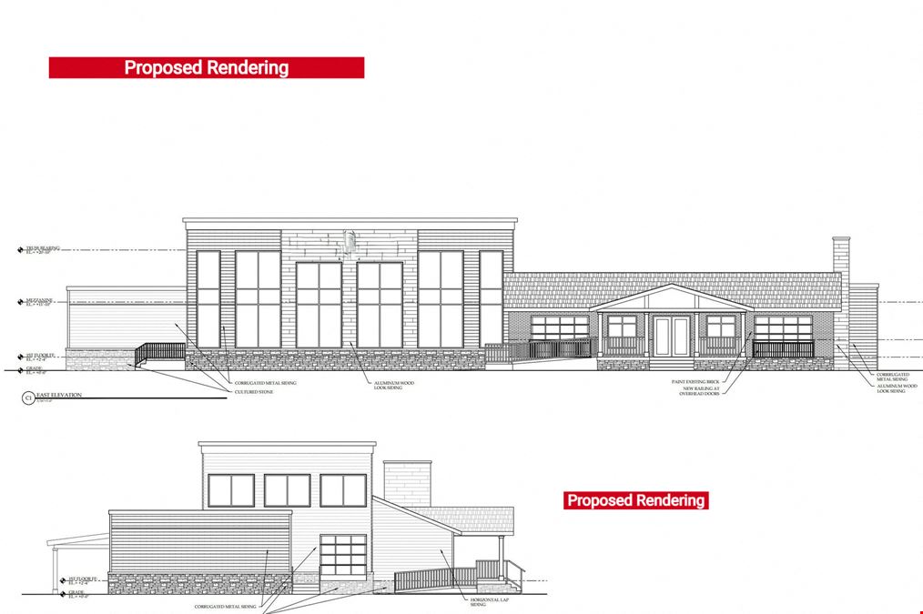 6260 Goodrich Rd - Redevelopment Site 4,278+/- SF Building with 2.59+/- Acres