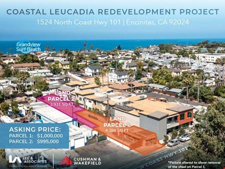 Preview of VacantLand space for Sale at 1524 North Coast Highway 101